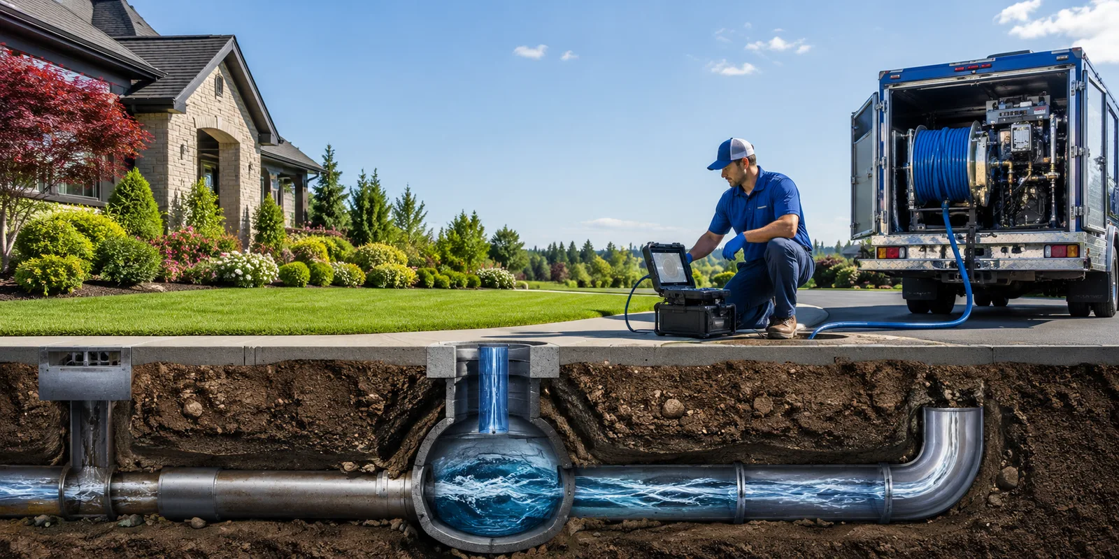 Drainage restoration information for Georgetown, IN